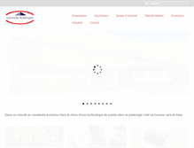 Tablet Screenshot of guyenne-plastique.com